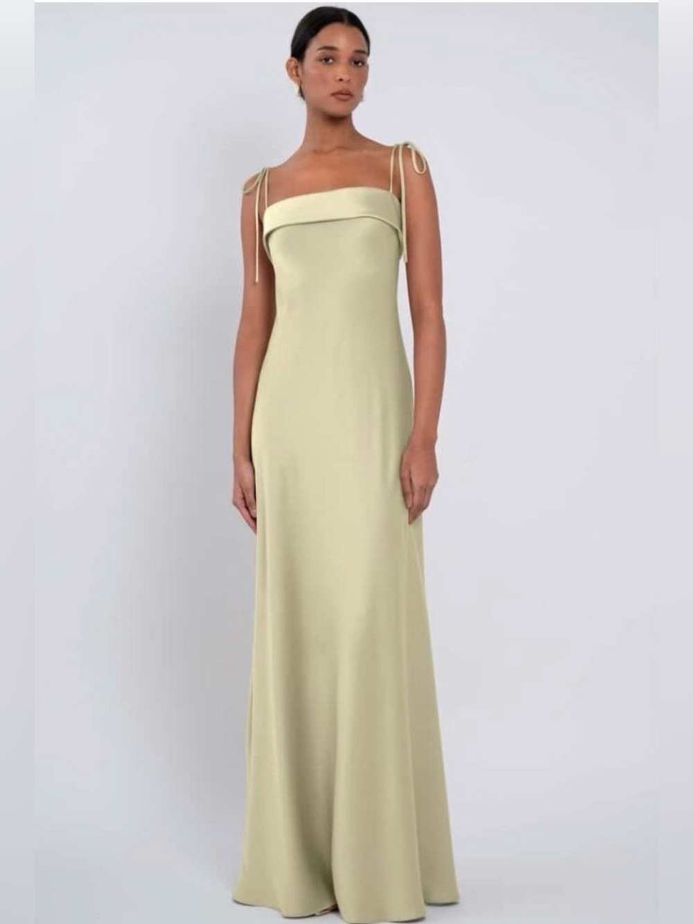 Jenny Yoo Landry Dress- Matcha